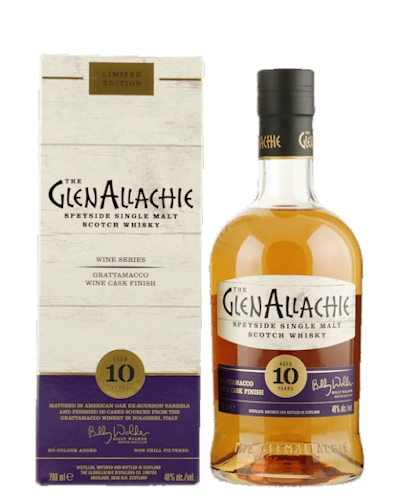 GlenAllachie 10 Wine Series Grattamacco Wine Finish