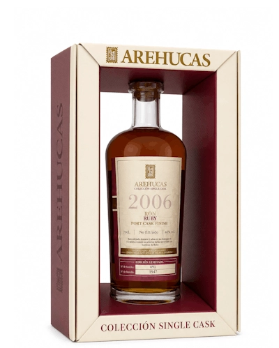 Arehucas Single Cask Ruby Port Cask Finish 2006