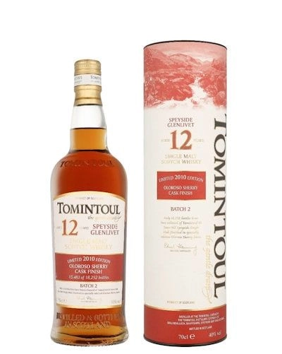 Tomintoul 12 Oloroso Sherry Cask Finish