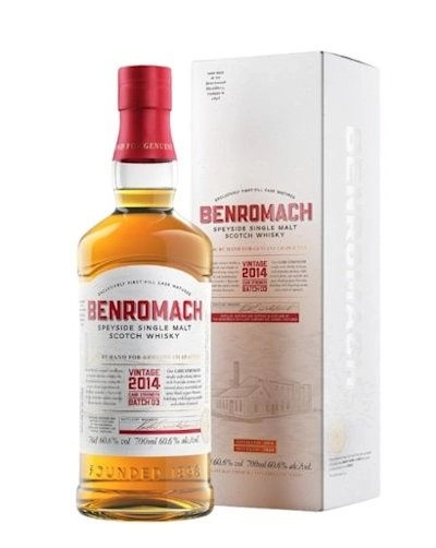 Benromach Cask Strength Vintage 2014 Batch 03
