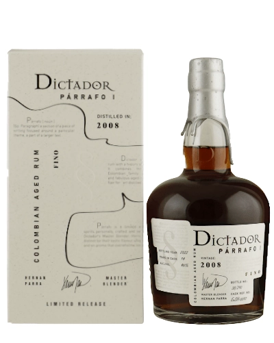 Dictador Parrafo I Fino Sherry 2008