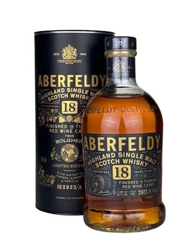 Aberfeldy 18 Bolgheri Tuscan Wine Cask Finish