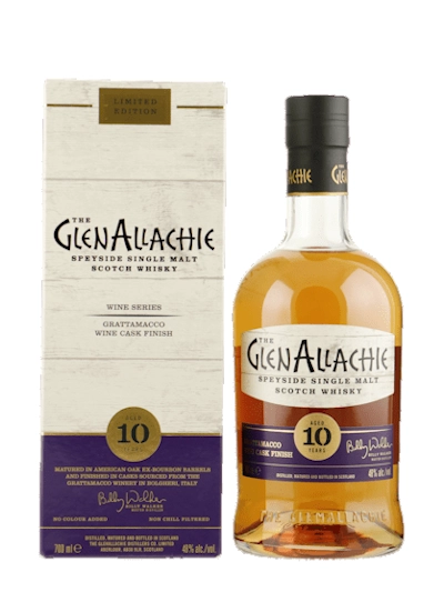 GlenAllachie 10 Wine Series Grattamacco Wine Finish
