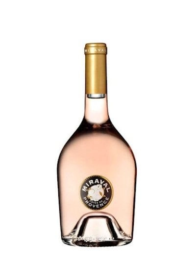 Miraval Cote de Provence Rose 2025 by Brad Pitt