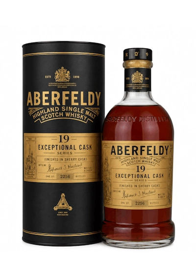 Aberfeldy 19 Sherry Finish Exceptional Cask