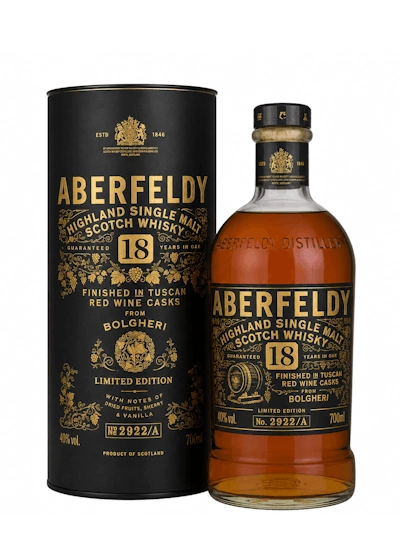 Aberfeldy 18 Bolgheri Tuscan Wine Cask Finish